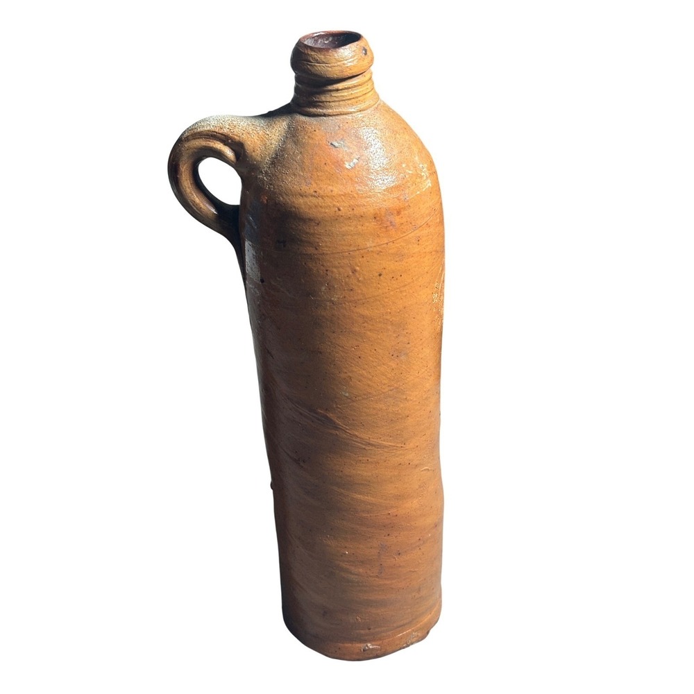 Antique German Nassau Selters Salt Glazed Stoneware Mineral Water Bottle‎ 12in